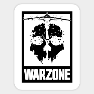 Military. Warzone. Battle royale, Video game Sticker